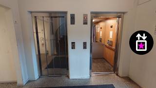 Stockholm, SWE: Modernised by ManKan - Asea-Graham Traction Elevators at Västberga Allé 36C