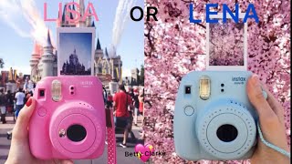 LISA or LENA 💖 Pink and Blue 💗💙