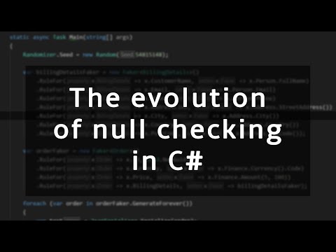 How null checks have changed in C#