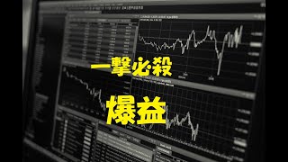 【FX手法】4時間足、１時間足でほったらかしで大きく稼ぐ手法