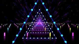 Retro Triangle Light 4k | Motion Graphics - Videohive template