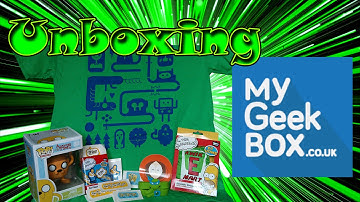 Unboxing MyGeekBox July 2014 [Animation]