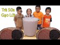 Bà Tân Vlog - Lần Đầu Làm Cốc Trà Sữa Gạo Lứt Siêu to Khổng Lồ 50 Lít Và Cái Kết