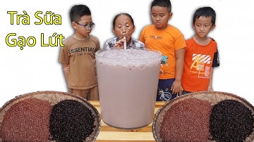 Bà Tân Vlog - Lần Đầu Làm Cốc Trà Sữa Gạo Lứt Siêu to Khổng Lồ 50 Lít Và Cái Kết