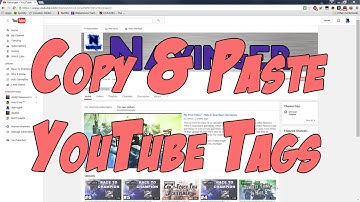 How to Copy and Paste YouTube Tags!