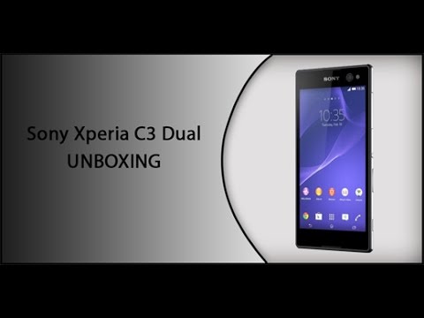 Sony Xperia C3 Dual UNBOXING