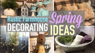 Rustic Farmhouse Spring Decorating Ideas 2020