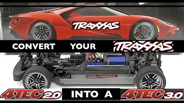 HOW TO UPGRADE A TRAXXAS 4-TEC 2.0 TO A 3.0 STINGRAY VERSION - FOR CHEAP!!!