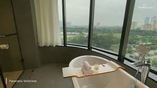 Fraser Residence Hanoi - Two Bedroom Deluxe with panoramic master bathroom