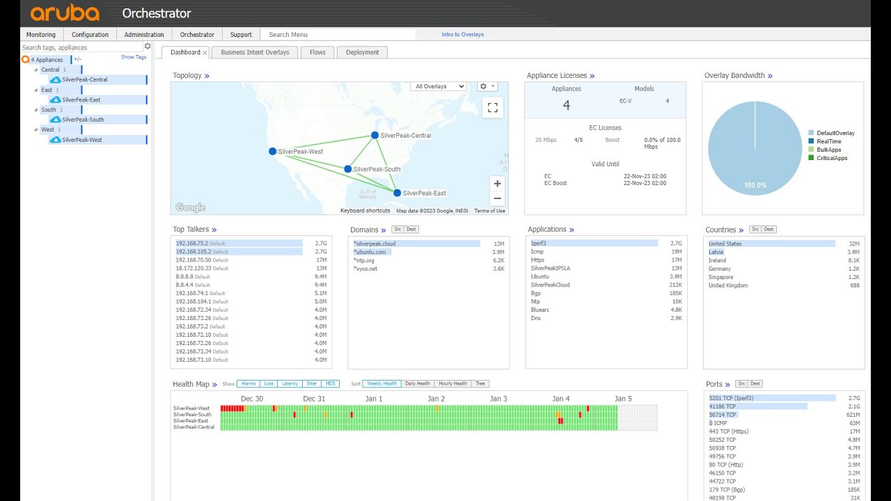 Aruba SilverPeak SDWAN 1 - Deployment #arubanetworks #sdwan #silverpeak ...