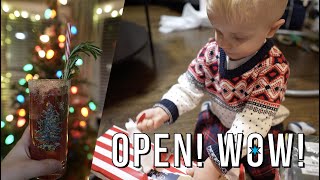 Cheers to Christmas Eve! | Drinking All the Fancy Drinks & Opening All the Presents