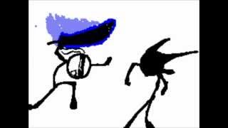 Stickman fight Flipnote