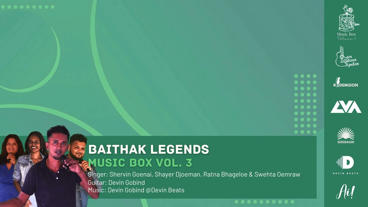 Baithak Legends | Shervin Goenai, Shayer Djoeman, Ratna Bhageloe & Swehta Oemraw | Music Box Vol. 3
