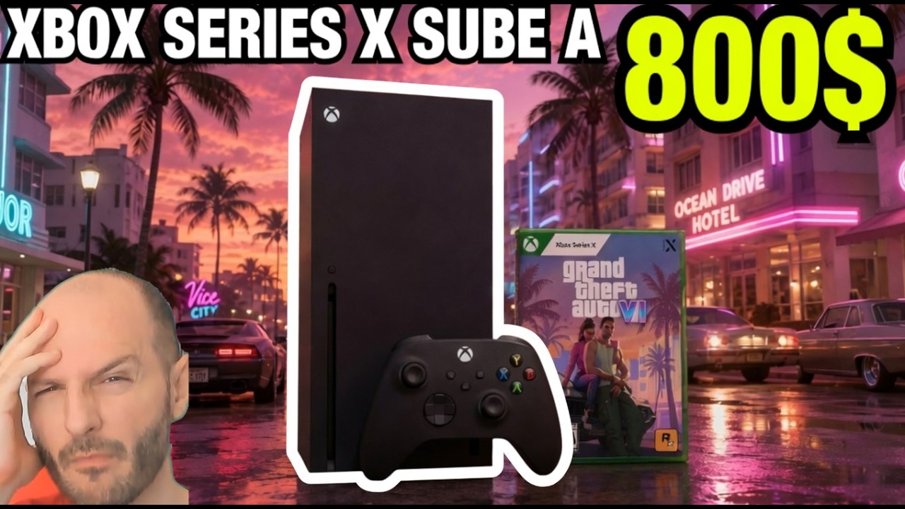 XBOX SERIES X SUBE DE PRECIO A 800$ POR EL  GTA 6 episode artwork
