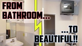 #020: Small Office Network Rebuild: From Bathroom to Beautiful!!