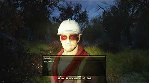 The Forest Region Travel Random Encounter Hotspot #02 - Fallout 76