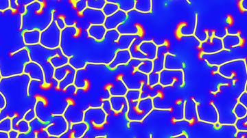 reaction diffusion experiment pr test 05 prs 131   exploding lines