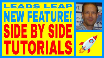 LeadsLeap 2022 - NEW FEATURE - Step By Step Tutorials PERFECT For BEGINNERS - FREE To JOIN!!!