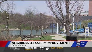 Neighbors laud IMPD efforts to secure canal playscape