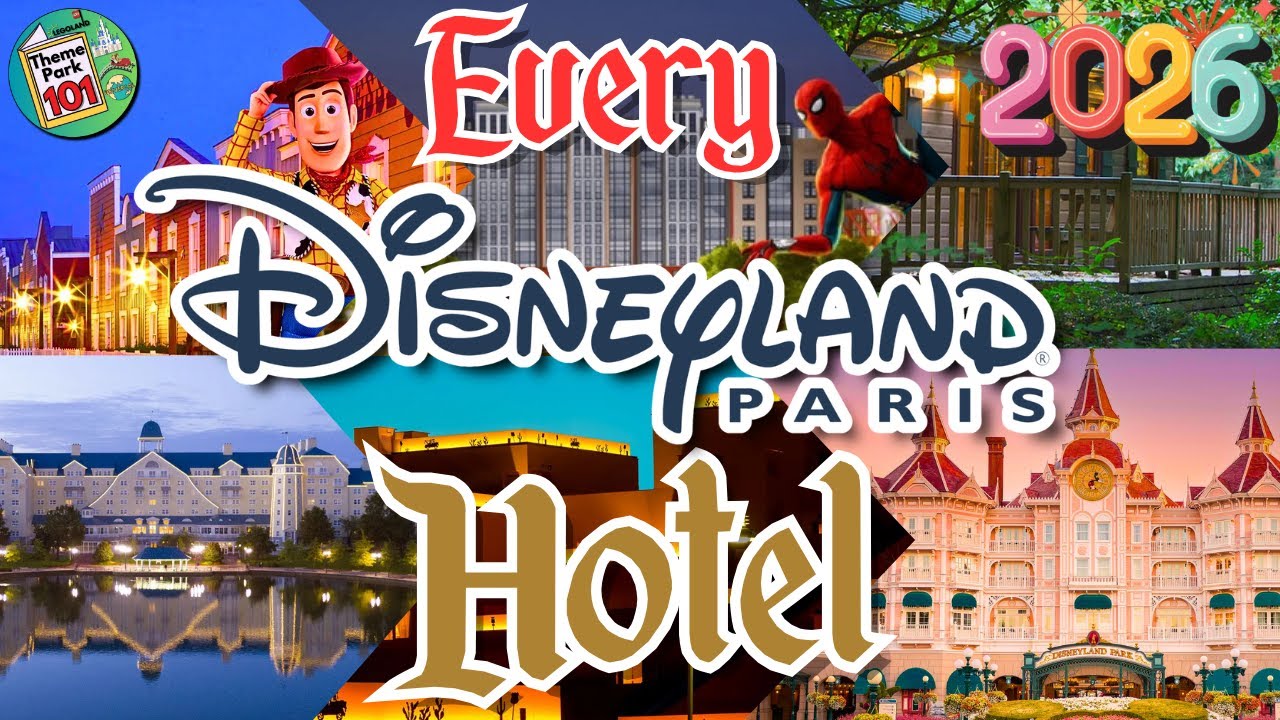 Путеводитель по отелям курорта Диснейленд в Париже - 2026 - Все отели Диснея