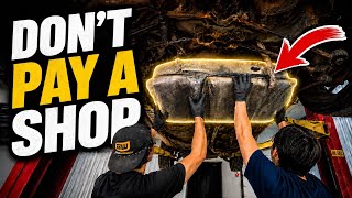 Removing a Fuel Tank Is Easier Than You Think