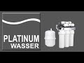 Обзор фильтра обратного осмоса Platinum Wasser Ultra 5