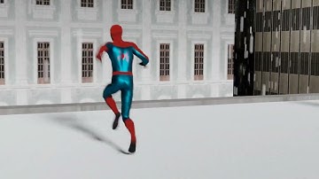 Spiderman no way home final alternate swing (blender animation)