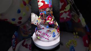 Hello Kitty birthday Joy Beaker Glass Bong hellokitty