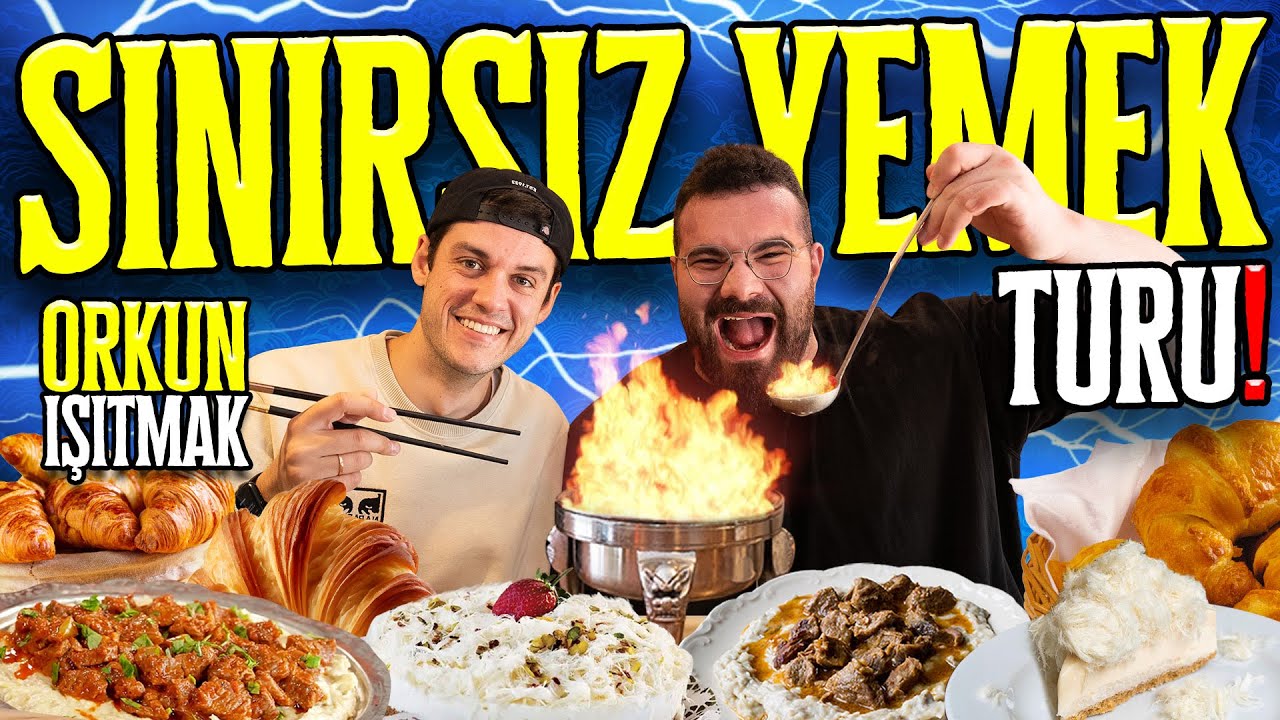 SINIRSIZ YEMEK TURU! @Orkun Işıtmak