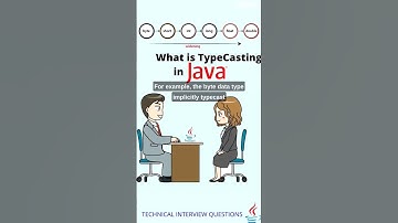 Java interview question. what is typecasting in java #javainterviewquestions #java #javaprogramming