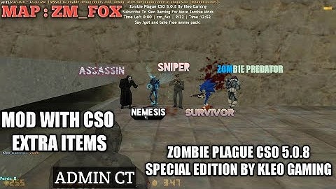 [NEW] CS 1.6 Zombie Plague CSO 5.0.8 Special Edition By Kleo Gaming + Free Download Link