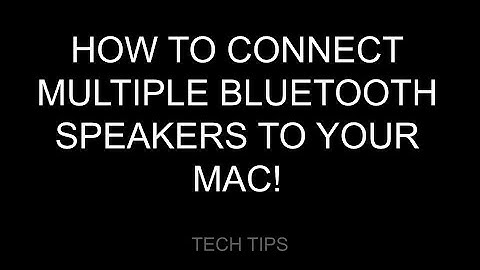 How to connect multiple speakers to your Mac