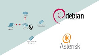 Cara Membangun Jaringan Voip di Server Asterisk Linux Debian 8 Cara Membangun Jaringan Voip di Server Asterisk Linux Debian 8