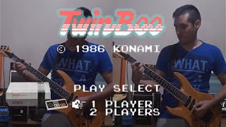 Twin bee (Nes/Famicom/Arcade) Main theme guitar cover + Bonus track Power Up theme! screenshot 3