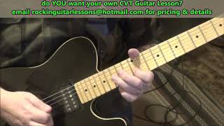 Winger - No Man&#39;s Land - CVT Guitar Lesson by Mike Gross