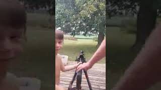 Preston at 5 getting ready for the liberty hunt!