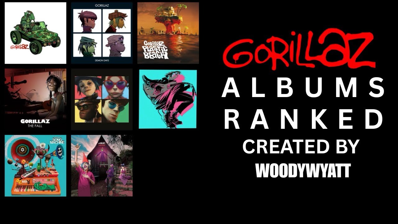Gorillaz ALBUMS RANKED (Worst - Best)