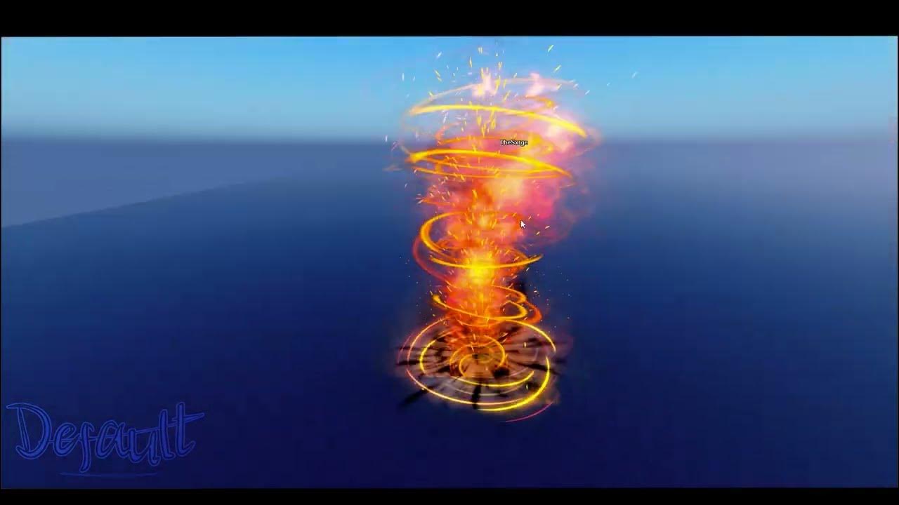 roblox studios fire moveset - YouTube