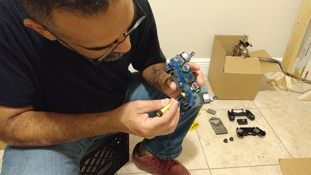 Learning To Clean PS4 Pro Controller 1 Of 3 YouTube