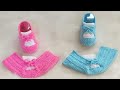 كروشيه لكلوك ولادي /بناتي بشكل جديد قطعه واحده easy crochet slippers