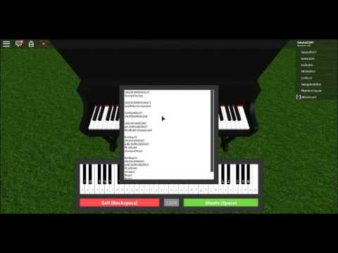 In The Jungle On The Roblox Piano Notes In Desc Youtube - in the jungle the mighty jungle roblox id