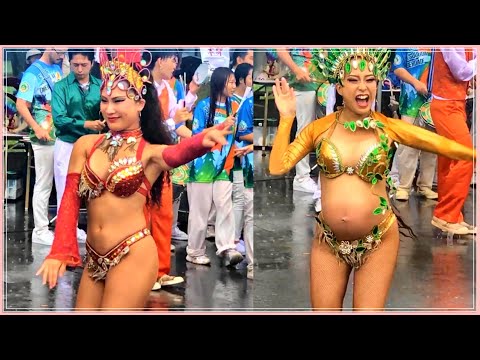 サンバブラジル2023カーニバル/日本のサンバがかわいい！samba japones
