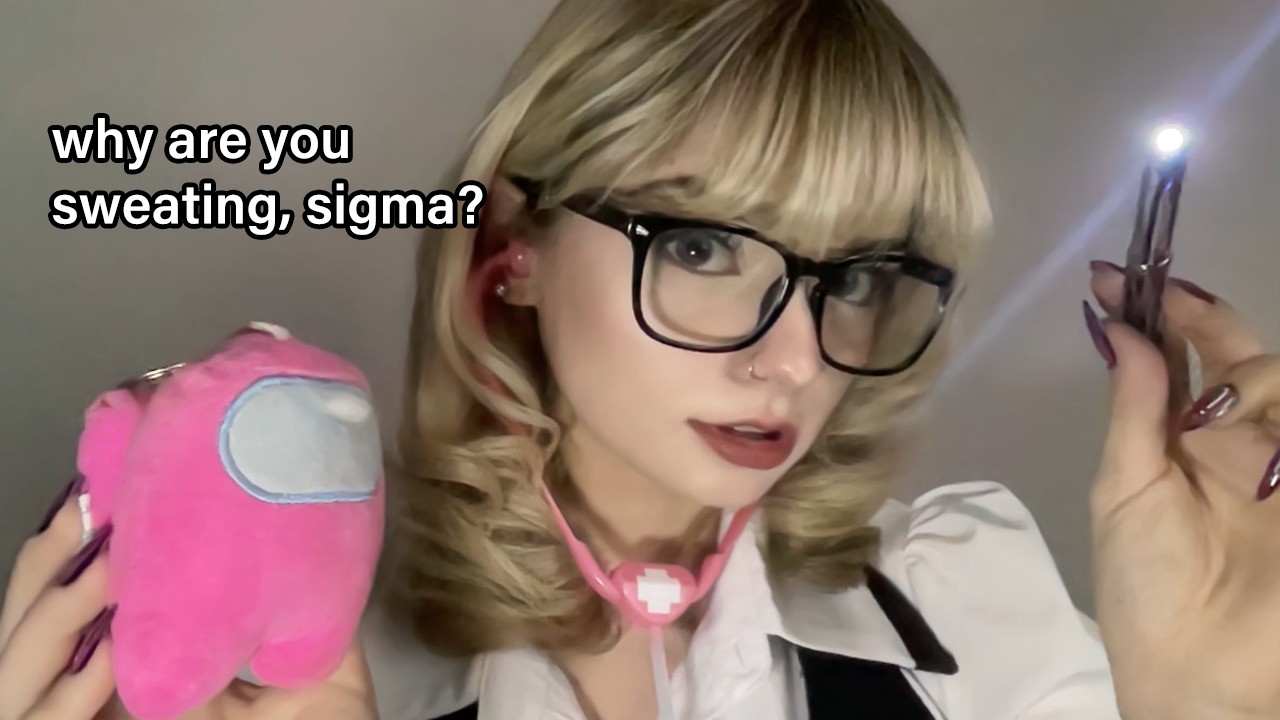 ASMR Doctor Diagnoses you with Brain Rot (you're cooked)
