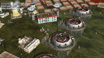 USA Supreme + Aurora Nuke vs 7 GLA Stealth - Command & Conquer Generals Apocalyptic