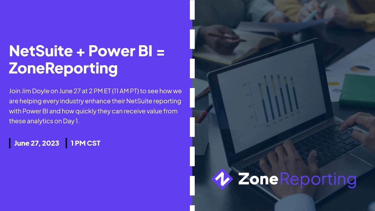 NetSuite + Power BI = ZoneReporting - YouTube