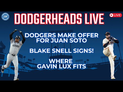 DodgerHeads Live: Blake Snell signing with Dodgers; Juan Soto next?