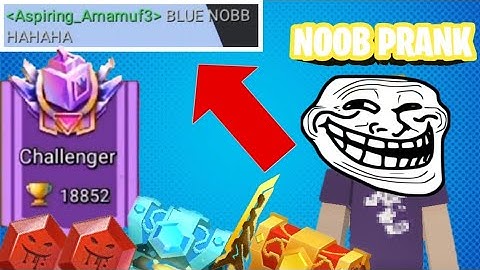 I TRYING TO BE NOOB IN BEDWAR AND THAT HAPPENED - Blockman Go