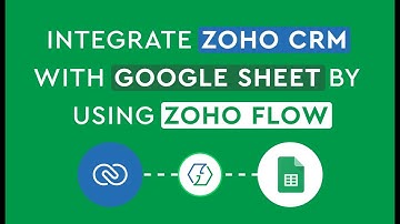 How To Integrate Zoho CRM With Google Sheet By Using Zoho Flow