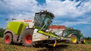 GAVAZZONI SRL I CLAAS Jaguar 980 10 rows + CLAAS Axion 850 & JOHN DEERE 6210R