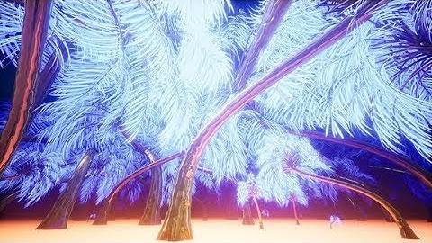 Light Palm Trees | Motion Graphics - Videohive template